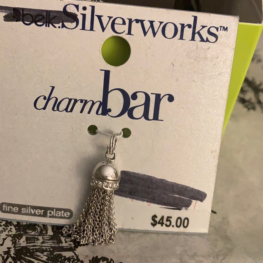 NWT silver plated tassel by Silverworks